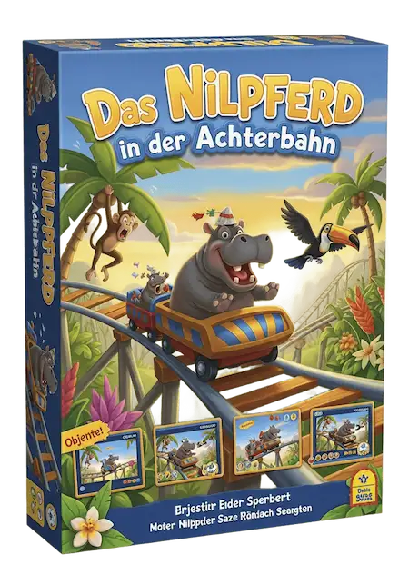 Das Nilpferd in der Achterbahn
